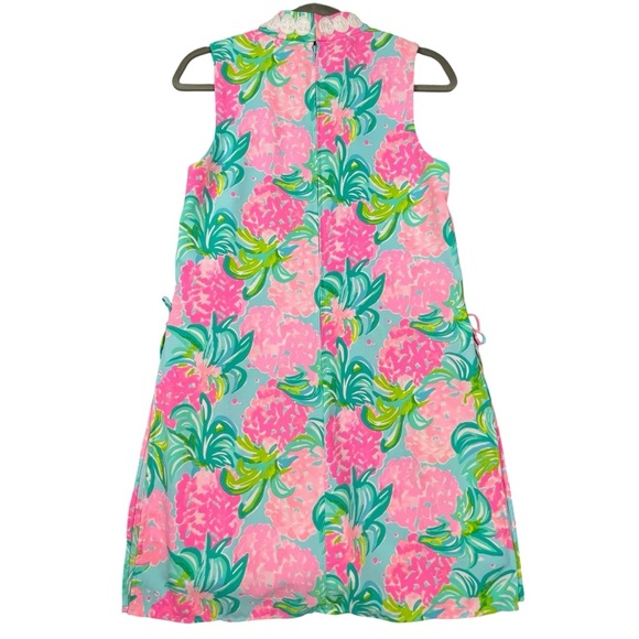 Lilly Pulitzer Jonna High Collar Classic Fresh Fun Beach Preppy Shift Romper - 8 - Picture 3 of 16